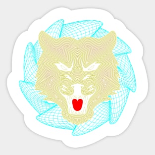 Vector Polygonal Extreme Sticker